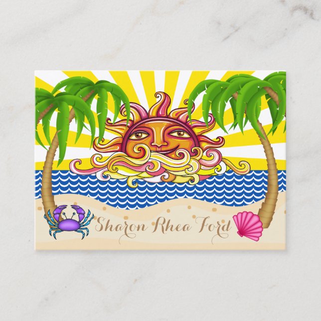 MY Ocean Beach Business Card (Front)