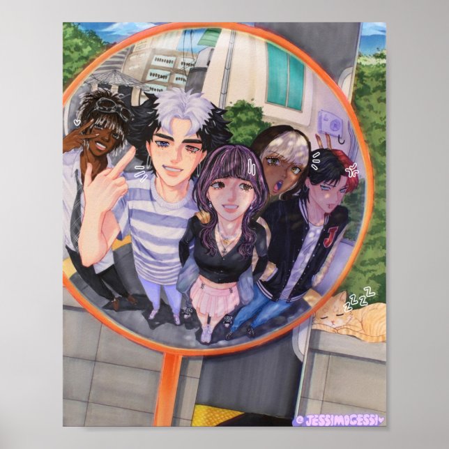 My OCs!!  Poster (Front)