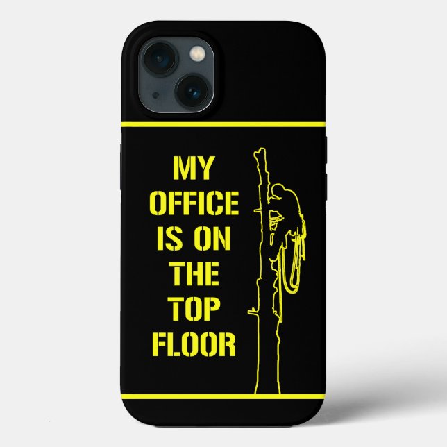 My office is on the top floor arborist Case-Mate iPhone case (Back)