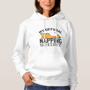 My official napping shirt - Lazy sleeping Giraffe