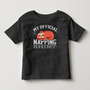 My official napping shirt - Lazy sleeping Sloth