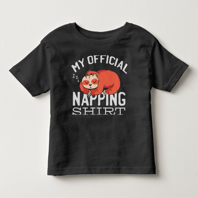 My official napping shirt Sloth (Front)