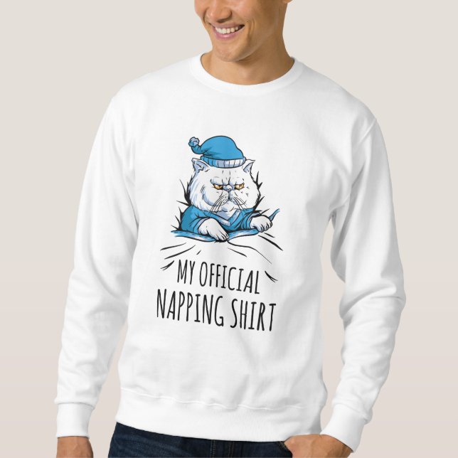 My official napping shirt with sleeping Dog (Front)