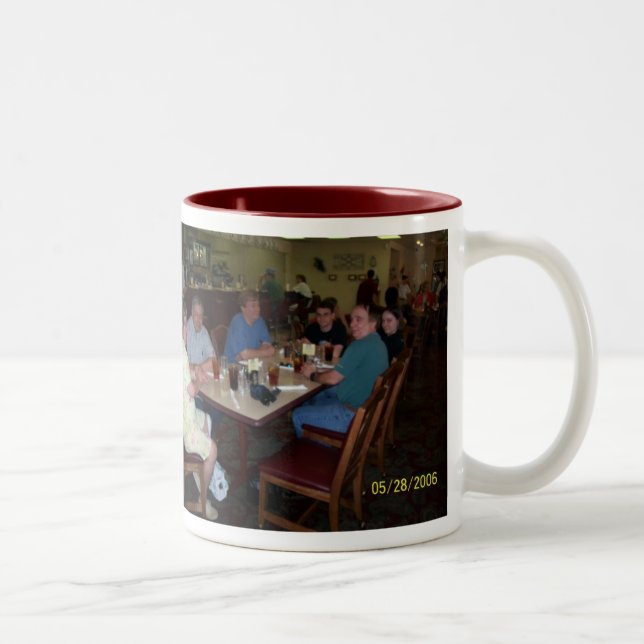my oklahoma family Two-Tone coffee mug (Right)