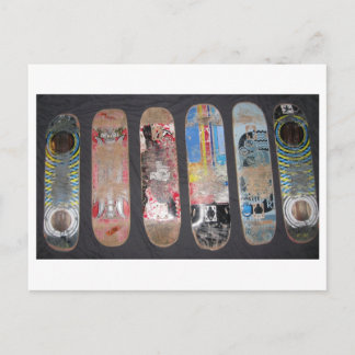 My old boards postcard