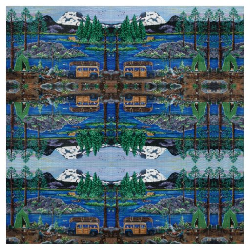 My "Old" Camping Woody Fabric