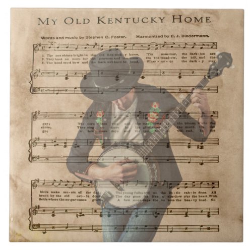 MY OLD KENTUCKY HOME CERAMIC TILE