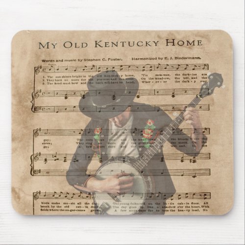 MY OLD KENTUCKY HOME MOUSE PAD