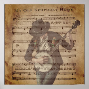 MY OLD KENTUCKY HOME* POSTER