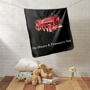 My Old Mans A Fireman,  Baby Blanket
