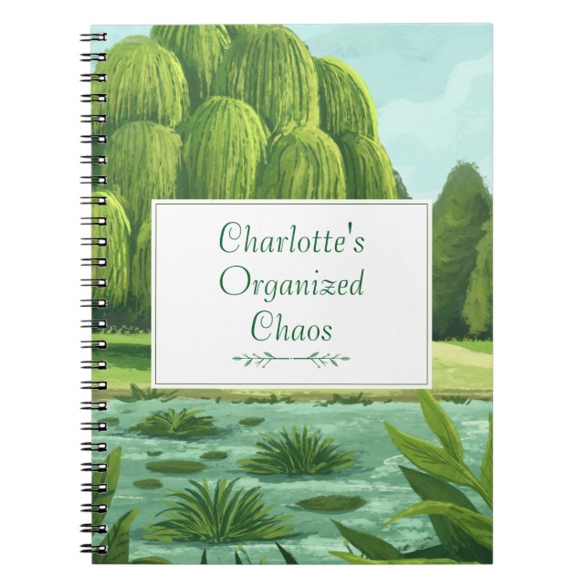 My Organized Chaos Personalized Planner Notebook (Front)