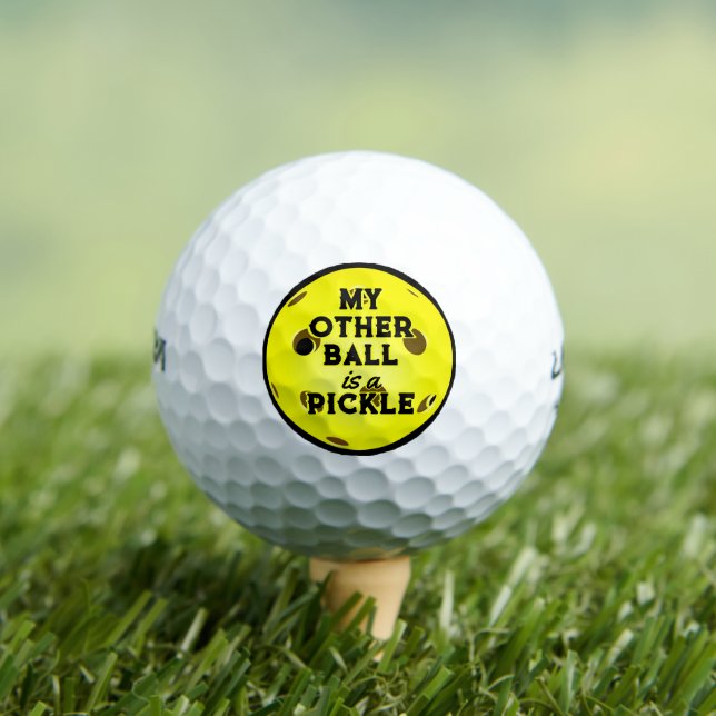 My Other Ball Is A Pickle Golfer Yellow Pickleball (Insitu Tee)