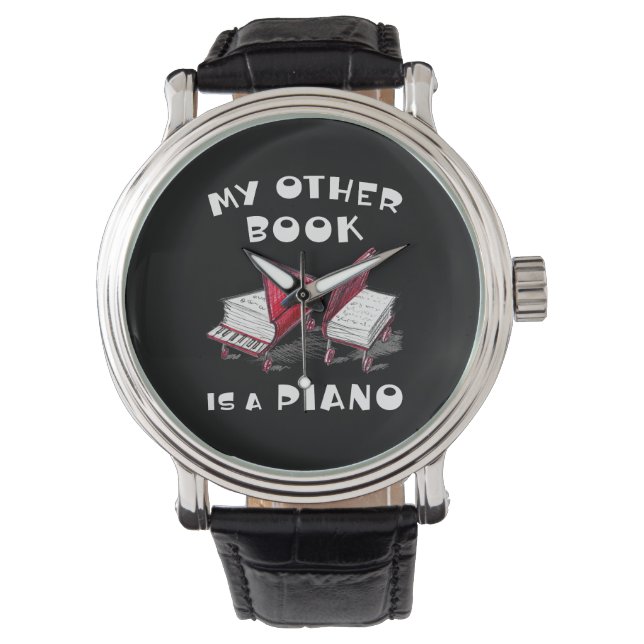 🎶 My Other Book Is A Piano – Musical Sketch 🎶 Watch (Front)