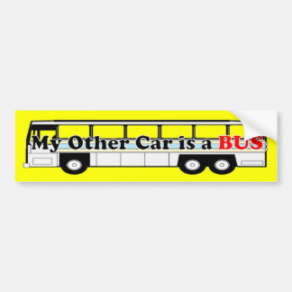My Other Car is a BUS Bumper Sticker
