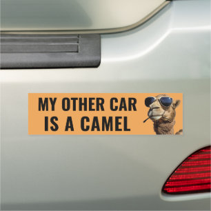 My Other Car is a Camel Funny Arab Car Magnet
