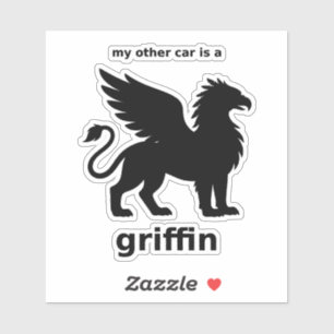 My Other Car Is a Griffin Decal (Black Vinyl)