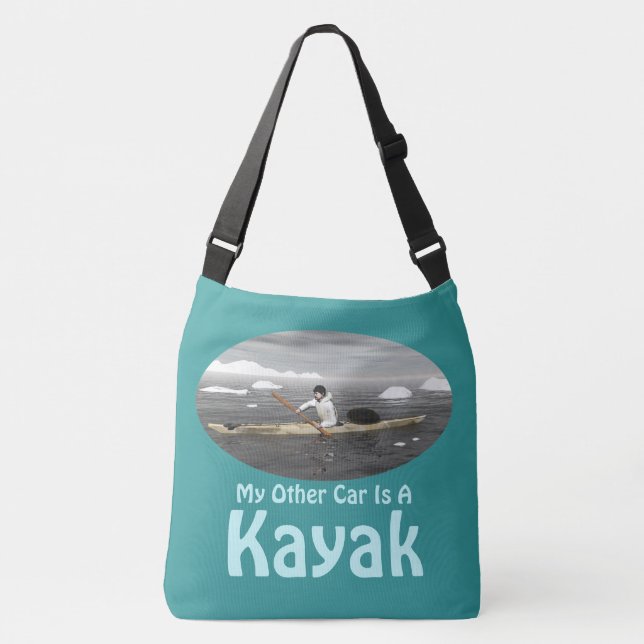 My Other Car Is A Kayak Crossbody Bag (Front)
