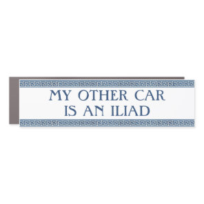 My Other Car Is An Iliad Magnet