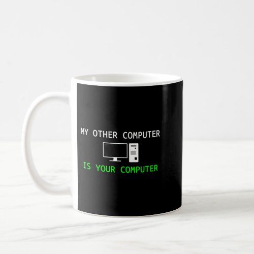 My Other Computer Is Your Computer Hackerpng Coffee Mug