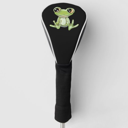 My Other Green Frog Friend Golf Club Head Cover