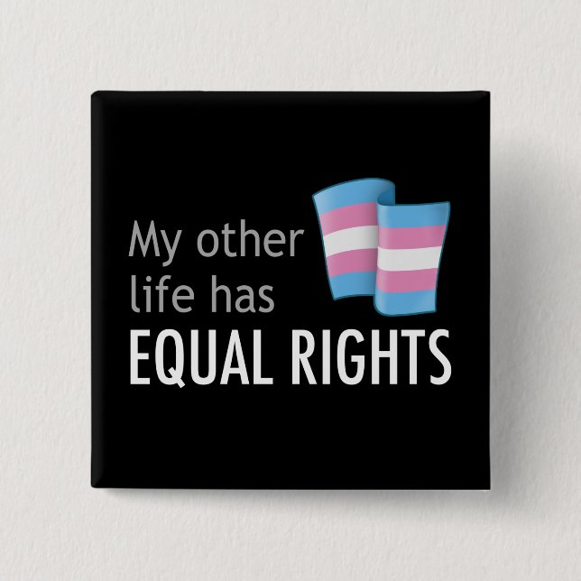 My Other Life Trans Dark Button (Front)