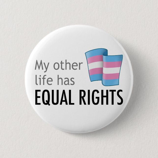 My Other Life Trans Light Button (Front)