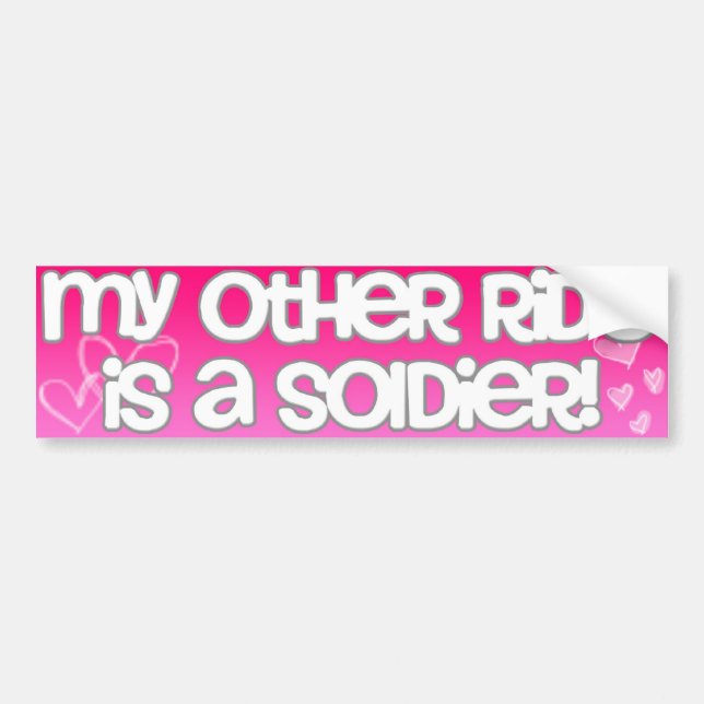 My Other Ride Bumper Sticker (Front)
