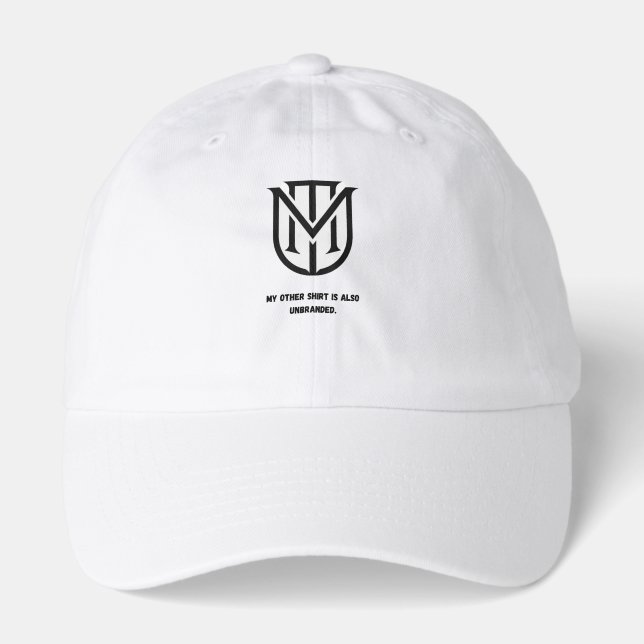 My Other Shirt Is Also Unbranded T-Shirt | Quiet L Hat (Front)