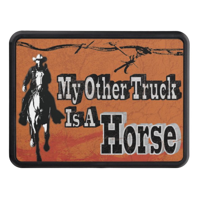 My Other Truck Is A Horse Hitch Cover (Front)