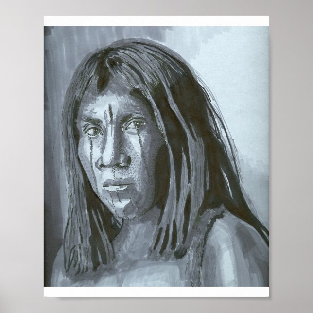 My Own Marker Drawing Uncontacted Poster (Front)