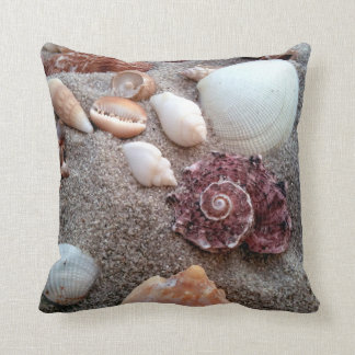 My Own Private Beach Throw Pillow