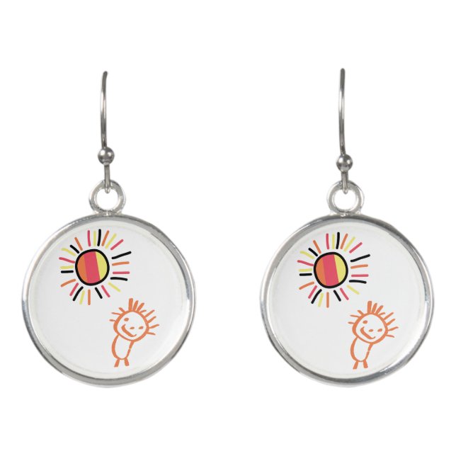 my own sun earrings (Front)