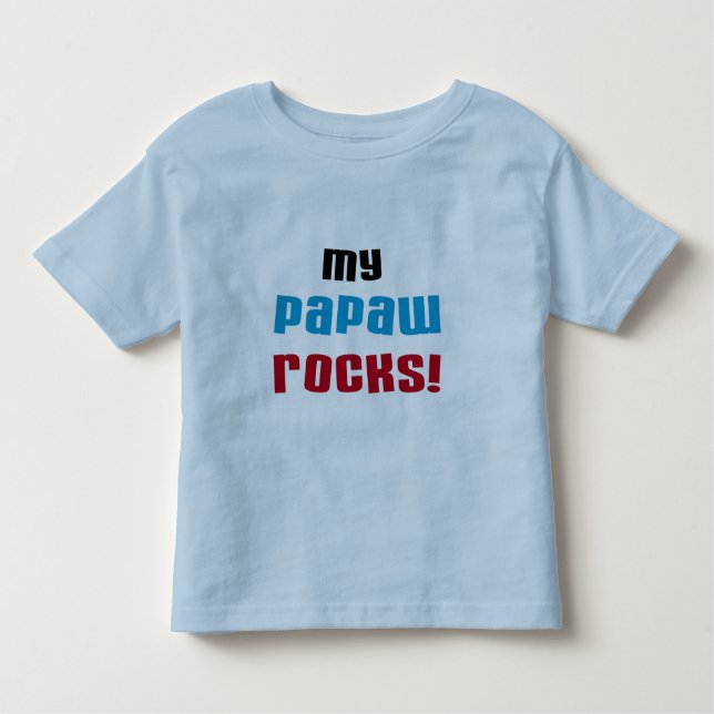 My Papaw Rocks T-shirts and Gifts (Front)