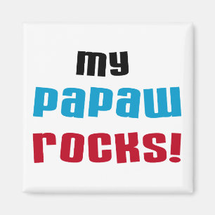 My Papaw Rocks T-shirts and Gifts Magnet