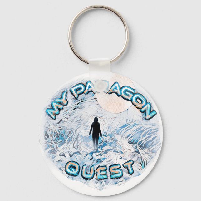 My Paragon Quest Keychain (Front)
