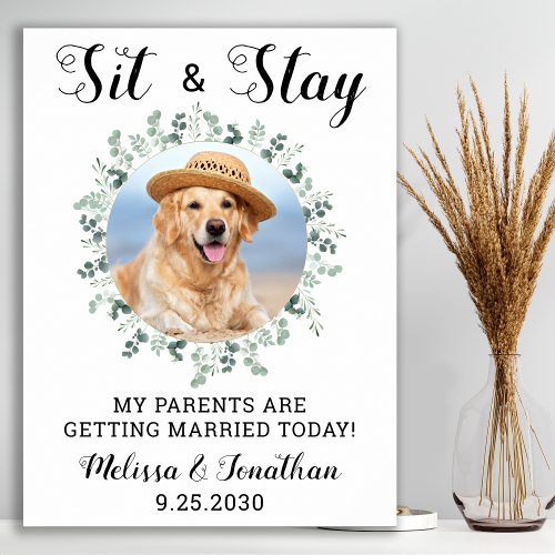 My Parents Are Getting Married Pet Wedding Poster