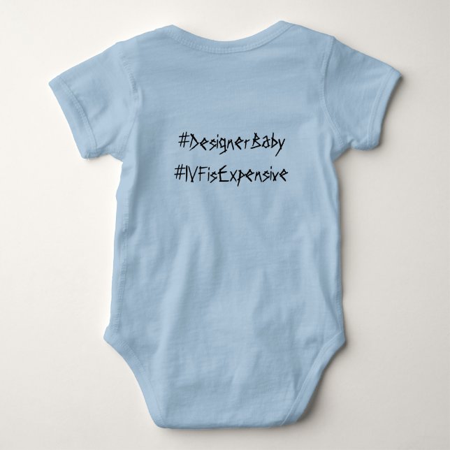 My parents spent my college fund . . . baby bodysuit (Back)