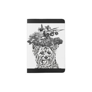 MY PASSPORT - DECORATIVE  YORKIE HOLDER