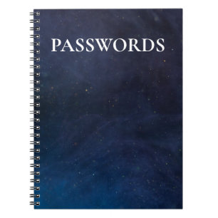 MY PASSWORDS NOTEBOOK