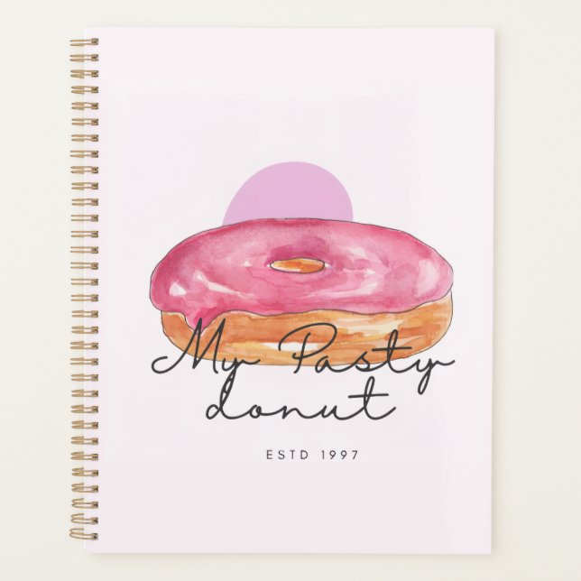 My pasty Donut Planner (Front)