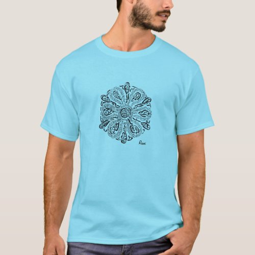 My Path A Rumi inspired Mandala T_Shirt
