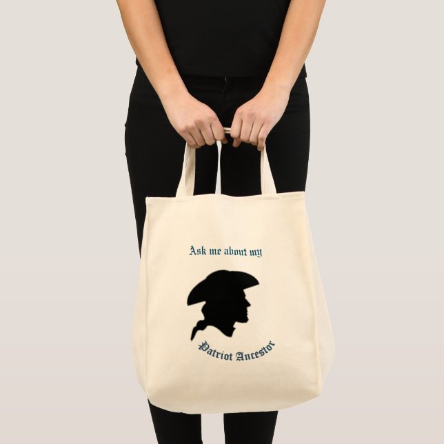 My Patriot Ancestor Tote Bag (Front (Product))