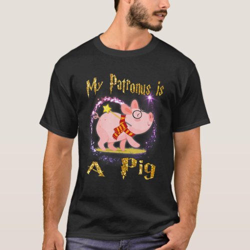 My Patronus Is A Pig Magic Gifts T_Shirt