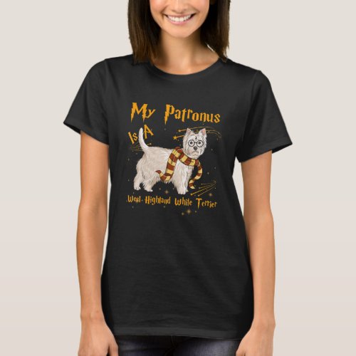 My Patronus Is A West Highland White Terrier Dog L T_Shirt