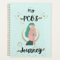My PCOS Journey Polycystic Ovary Syndrome Teal Planner