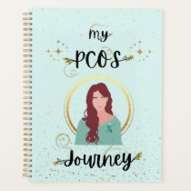 My PCOS Journey Polycystic Ovary Syndrome Teal Planner