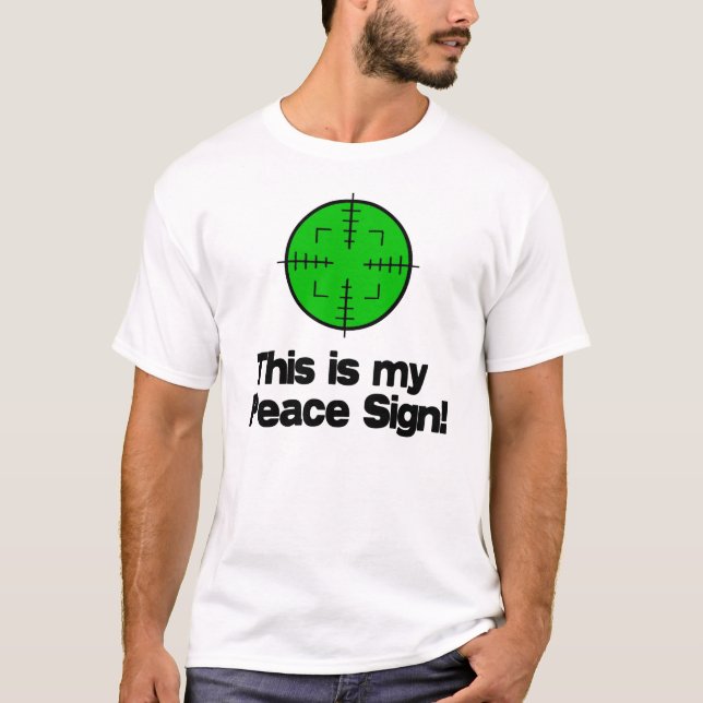 My Peace Sign! T-Shirt (Front)