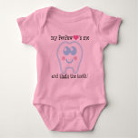 My Peepaw Loves Me Tooth Baby Bodysuit