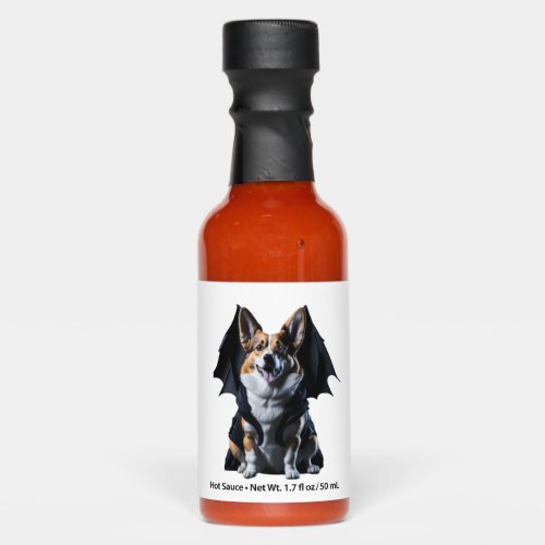 My Pembroke Welsh Corgi is ready for halloween   Hot Sauces