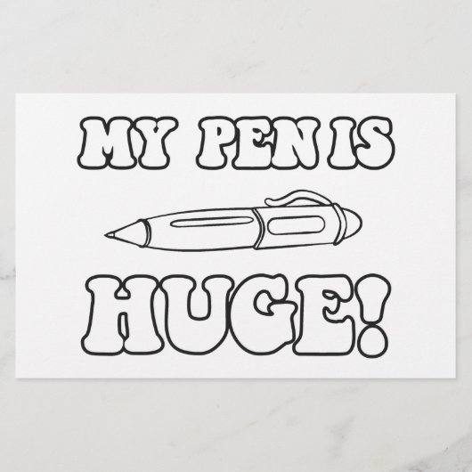 My Pen Is Huge (Front)